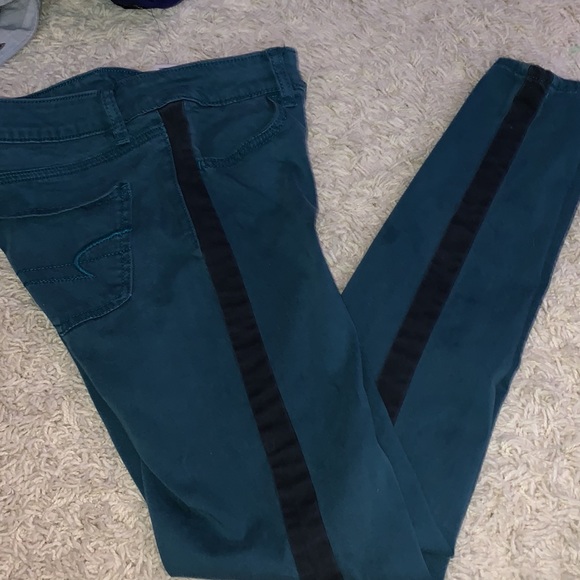 AE pants tuxedo stripe 3/$10 - Picture 1 of 4